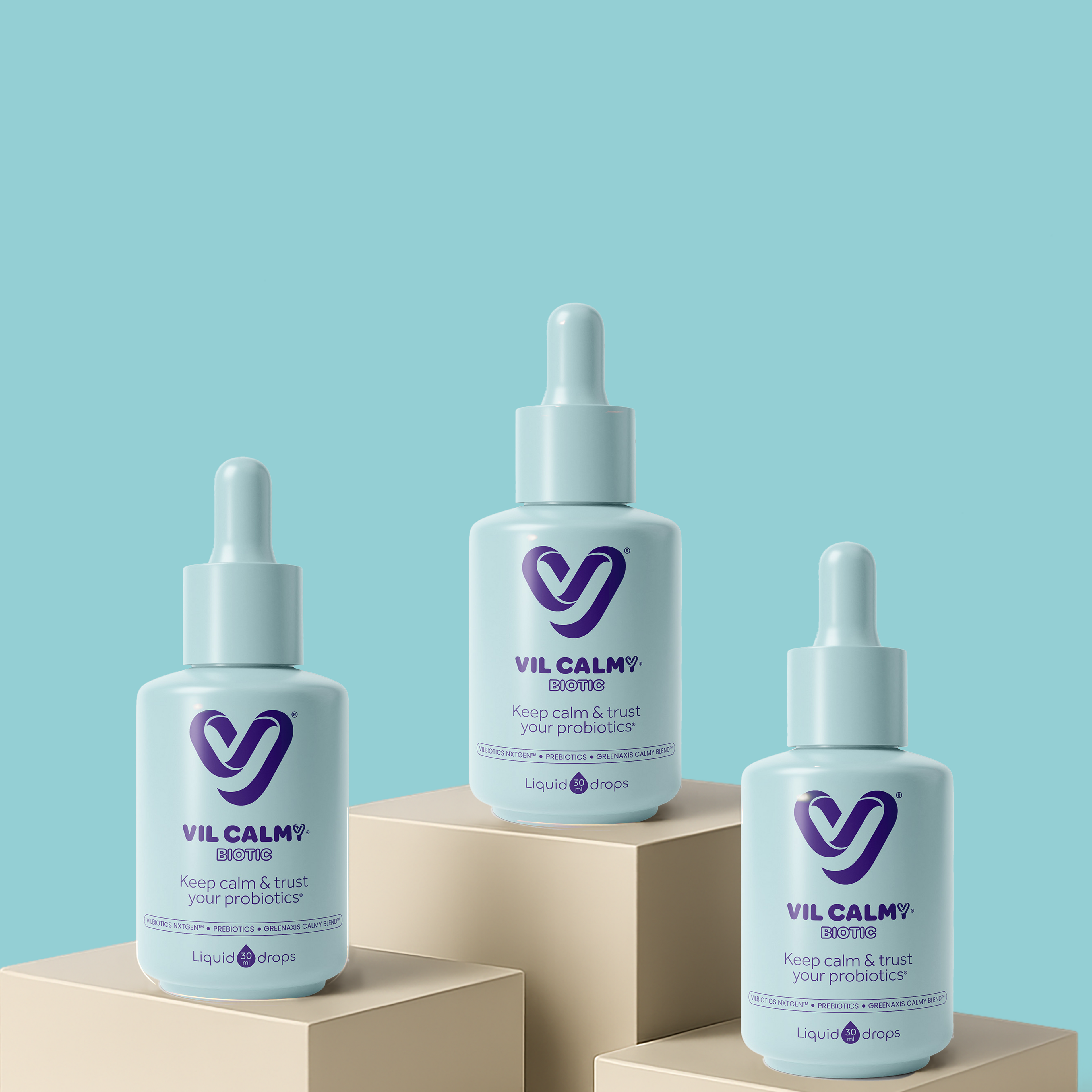 VIL Calmy Biotic - Manejo Estrés - 40% off + Envío Gratis+Descuentos Progresivos!