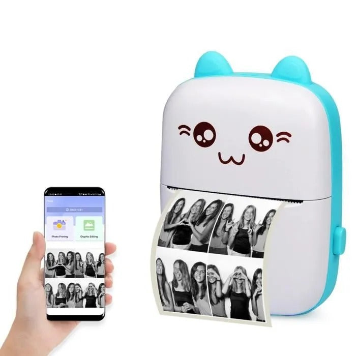 🖨️ MiniPrint Escolar – La impresora portátil que facilita la vida de tu familia !