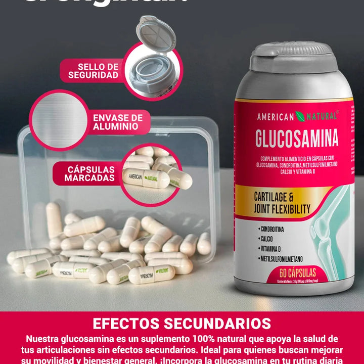GLUCOSAMINA - AMERICAN 🌿NATURAL