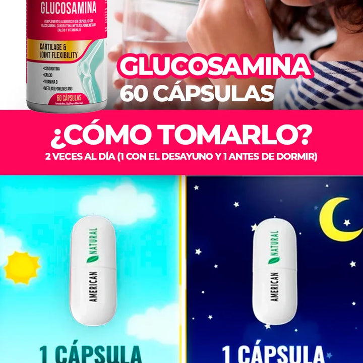 GLUCOSAMINA - AMERICAN 🌿NATURAL