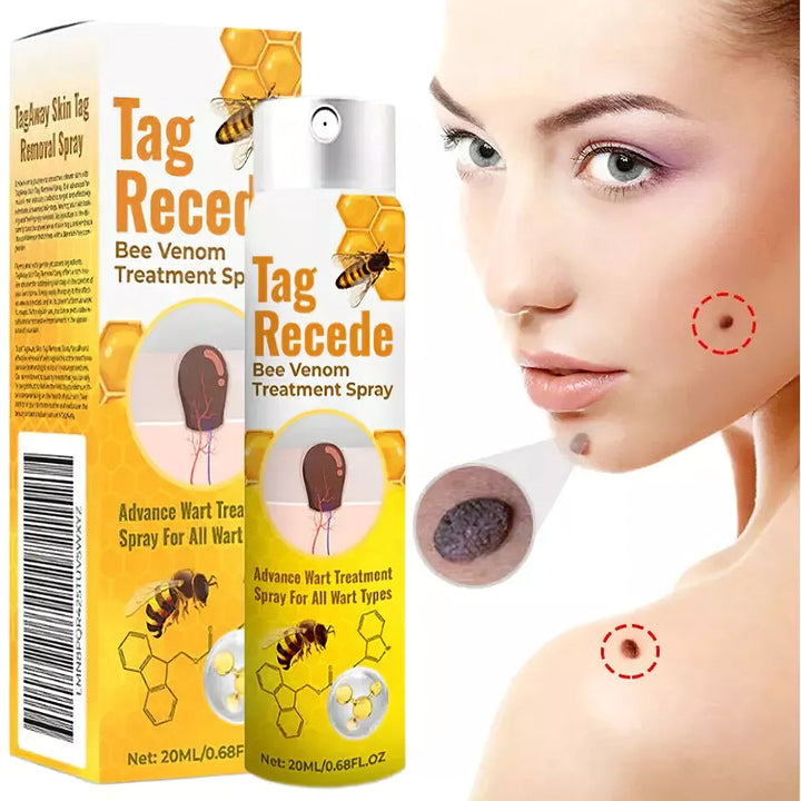 Tag Recede® – Spray Eliminador de Verrugas Despídete de las verrugas y marcas en la piel !