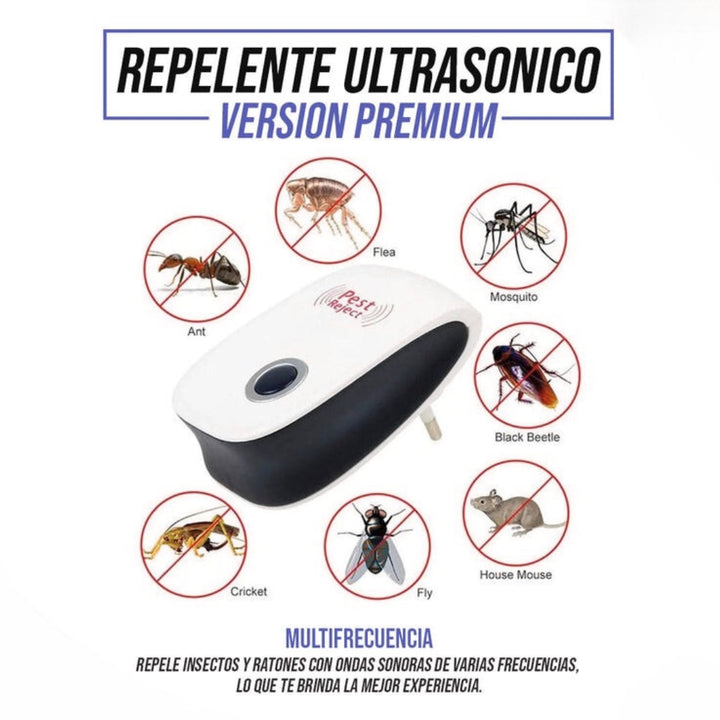 Repelente Ultrasónico De Insectos Y Roedores - 🚫 InsectoStop ⚡