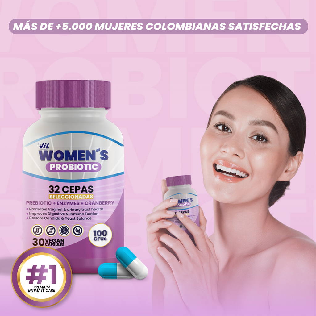 VIL Women's Probiotic – Envío gratis + 30% OFF + Descuento Progresivo !