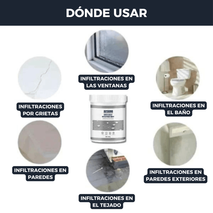 Sellador - Impermeabilizante Para Fugas y Infiltraciones UltraBonde™+ brocha