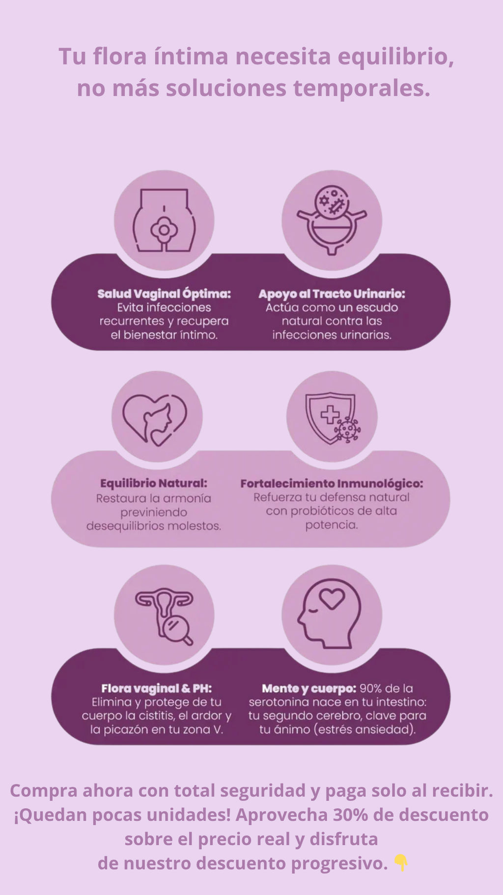 VIL Women's Probiotic – Envío gratis + 30% OFF + Descuento Progresivo !