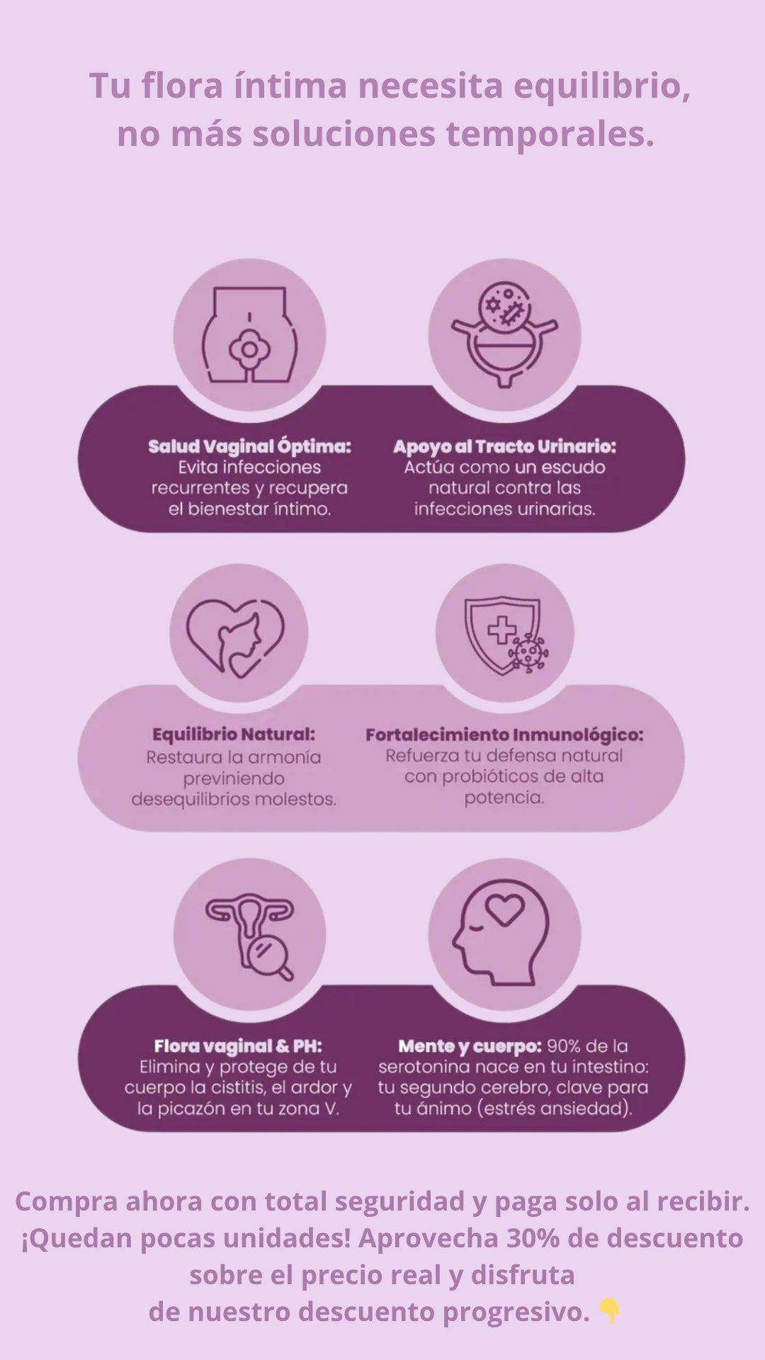 VIL Women's Probiotic – Envío gratis + 30% OFF + Descuento Progresivo !