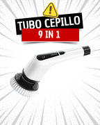 Turbo Cepillo 9 en 1 – Potencia y Precisión en la Limpieza