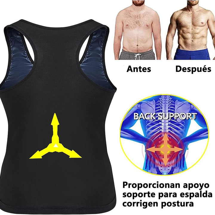 🔥 SudorXtreme/Hombre – La Camiseta Tecnológica que Quema Grasa Mientras Te Mueves
