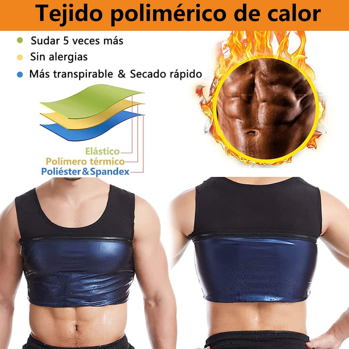 🔥 SudorXtreme/Hombre – La Camiseta Tecnológica que Quema Grasa Mientras Te Mueves