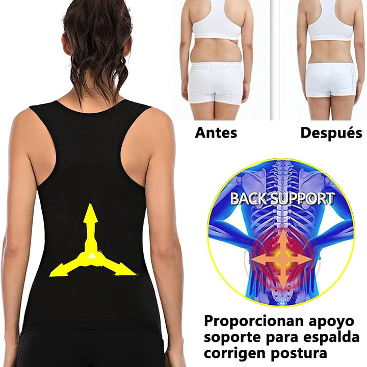 🔥 SudorXtreme/Mujer – La Camiseta Tecnológica que Quema Grasa Mientras Te Mueves