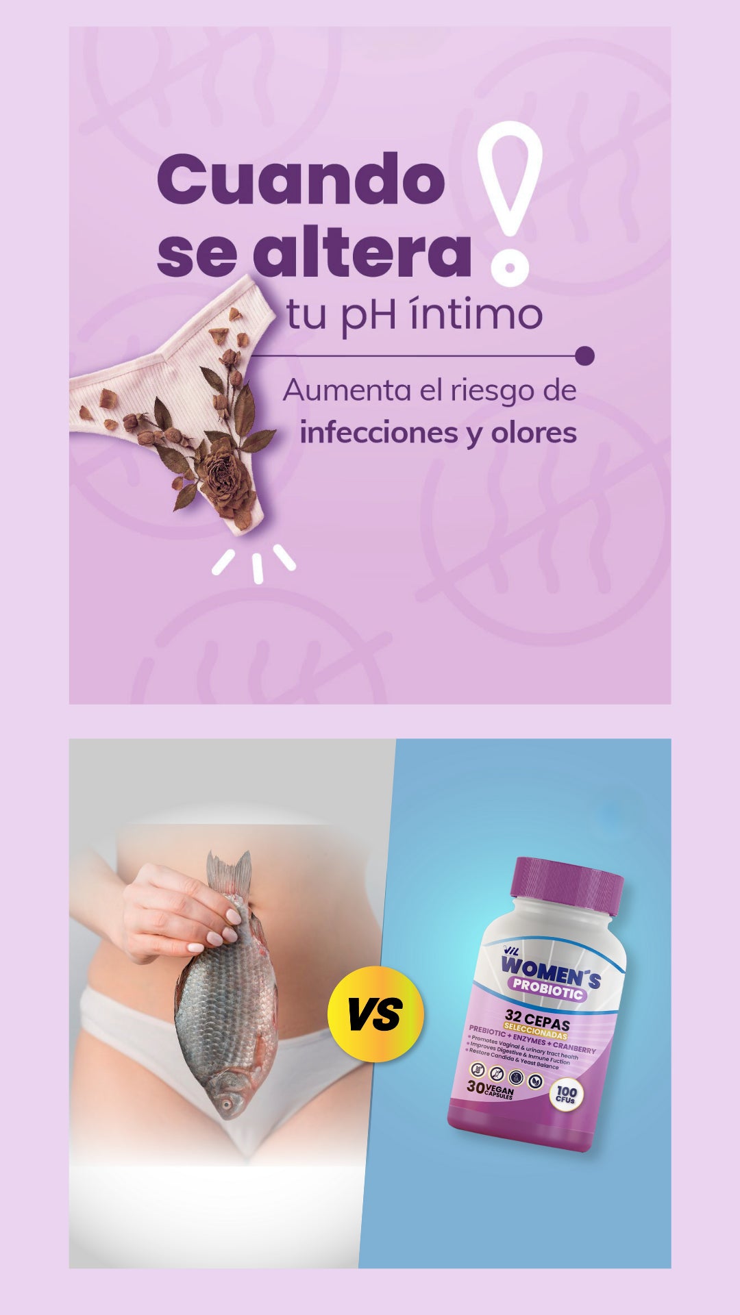 VIL Women's Probiotic – Envío gratis + 30% OFF + Descuento Progresivo !