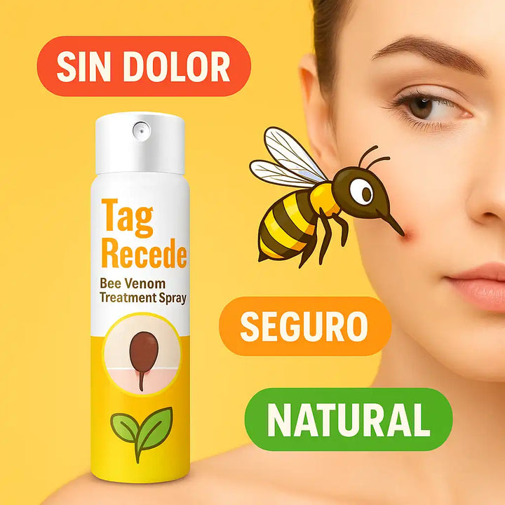 Tag Recede® – Spray Eliminador de Verrugas Despídete de las verrugas y marcas en la piel !
