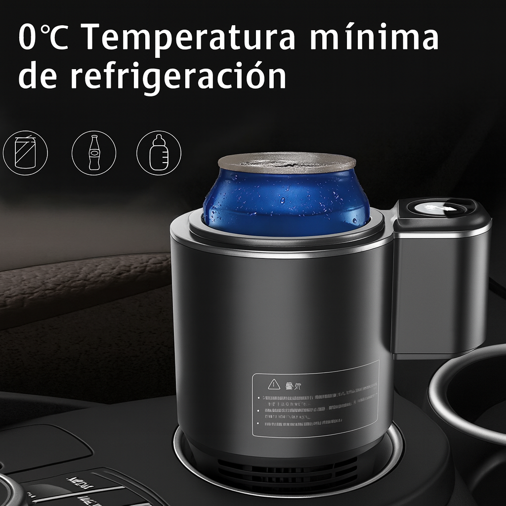 ChillDrive™ – La nevera que convierte tu auto en estación de hidratación premium las 24 horas