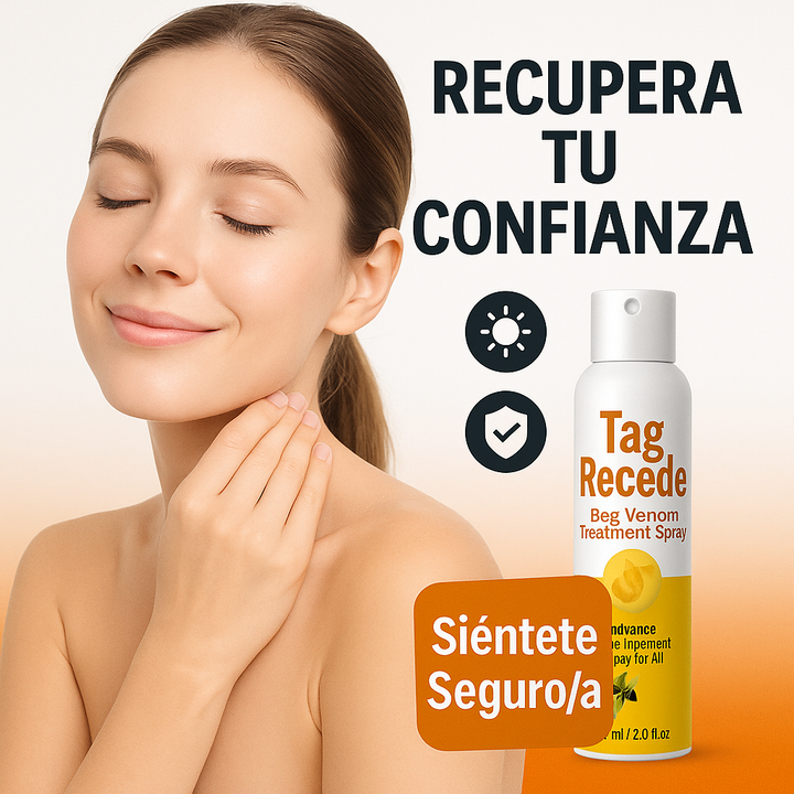 Tag Recede® – Spray Eliminador de Verrugas Despídete de las verrugas y marcas en la piel !