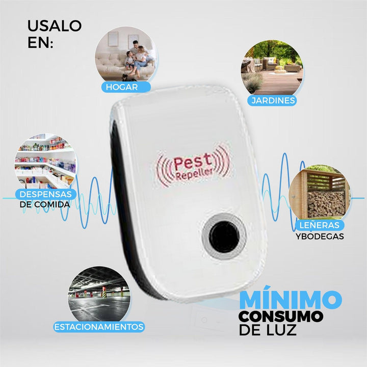 Repelente Ultrasónico De Insectos Y Roedores - 🚫 InsectoStop ⚡