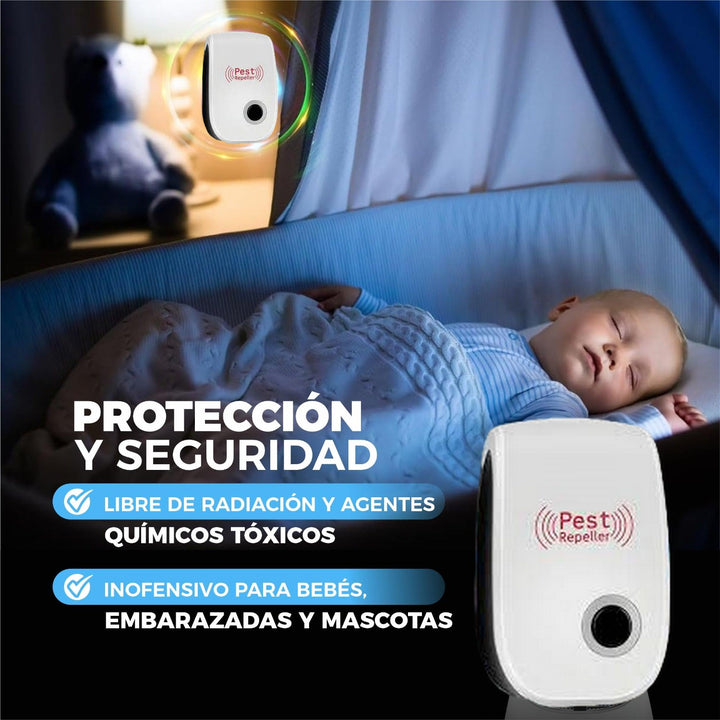 Repelente Ultrasónico De Insectos Y Roedores - 🚫 InsectoStop ⚡