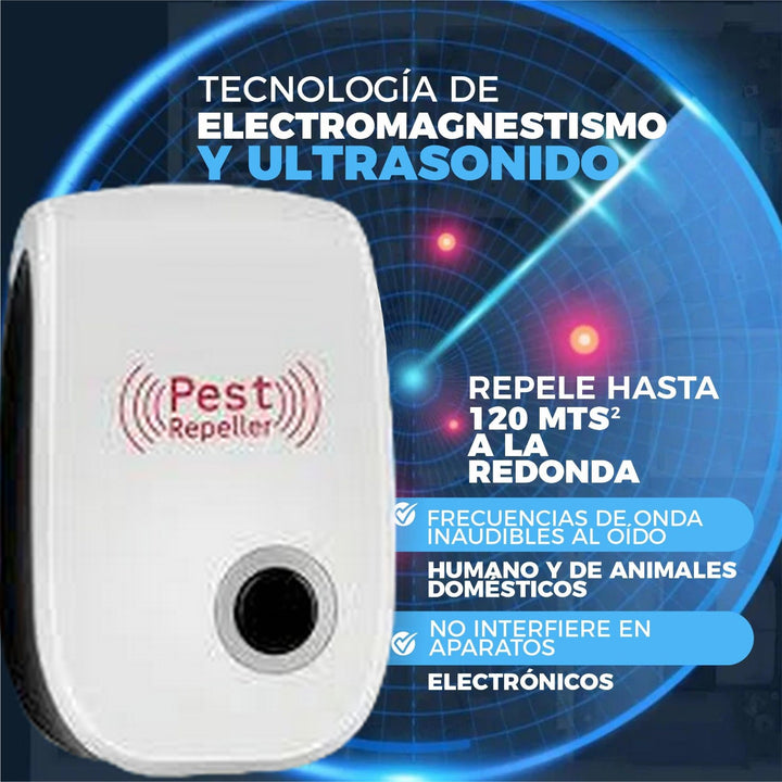 Repelente Ultrasónico De Insectos Y Roedores - 🚫 InsectoStop ⚡
