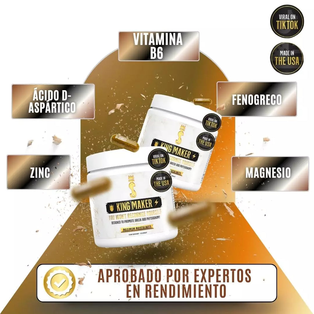 Suplemento King Maker  50% OFF +  COMPRA 1 LLEVA 2