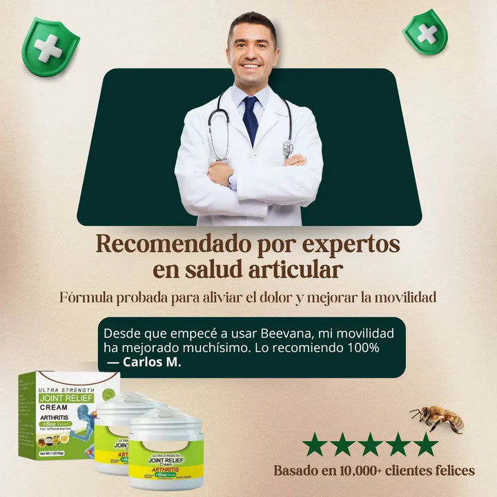 Beevana™ Crema de veneno de abeja Multifuncional - COMPRA 1 LLEVA 2