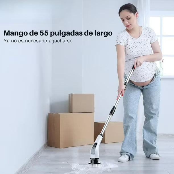 Turbo Cepillo 9 en 1 – Potencia y Precisión en la Limpieza