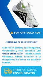 👟 Urban Stride Max™  Comodidad, estilo y ligereza en cada paso.