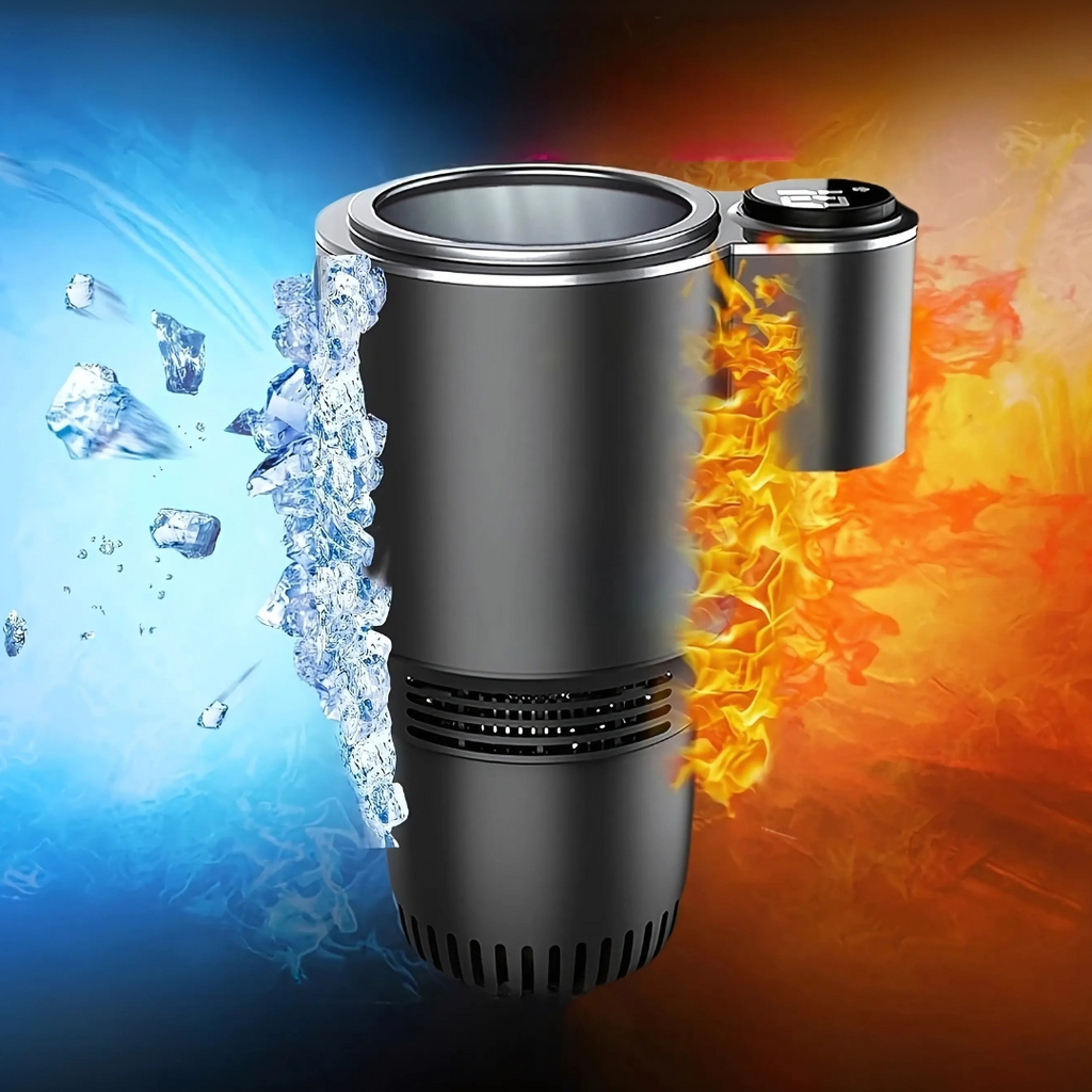 ChillDrive™ – La nevera que convierte tu auto en estación de hidratación premium las 24 horas